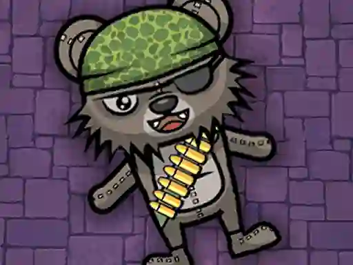 Mchezo Zombies Bears Shooting online