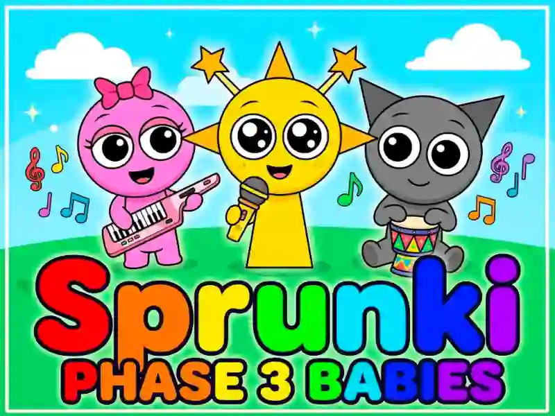 Mchezo Sprunki baby PHASE 3 online