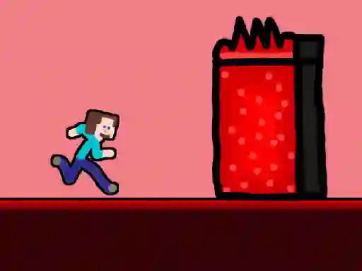 Mchezo Steveman Lava World online