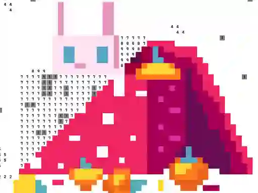 Mchezo Christmas Coloring By Numbers online