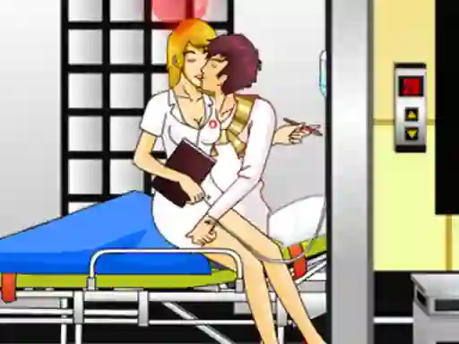 Mchezo Nurse Kissing 2 online