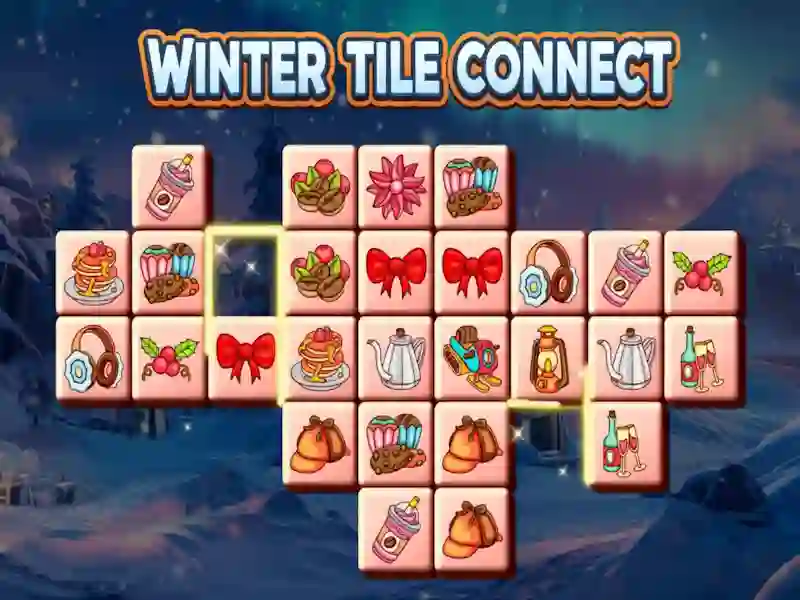 Mchezo Winter Tile Connect online