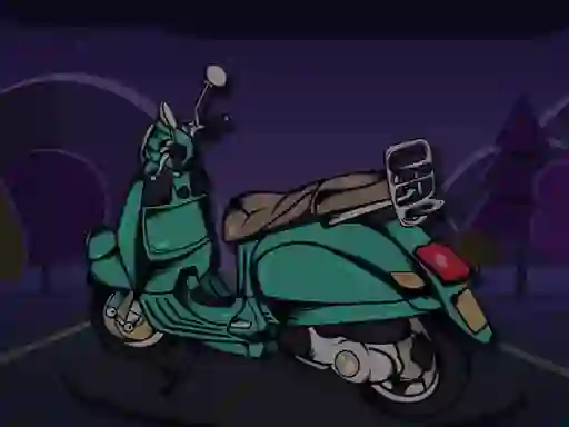 Mchezo Classic Scooter Memory online