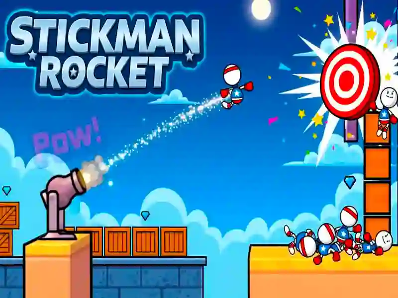 Mchezo Stickman Rocket online