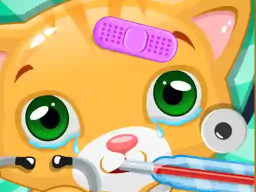 Mchezo Little Cat Doctor online