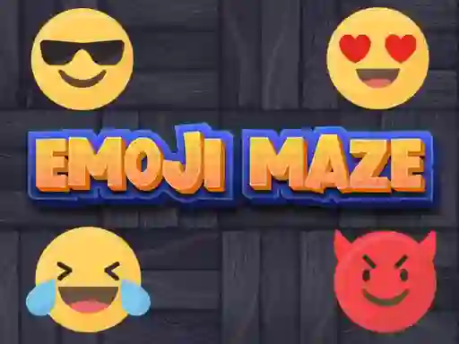 Mchezo Emoji Maze online