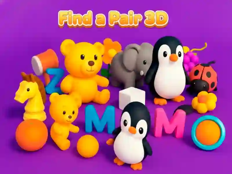 Mchezo Find a Pair 3D online