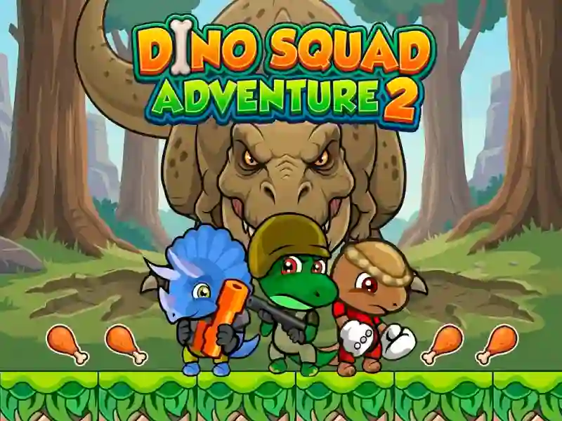 Mchezo Dino Squad Adventure 2 online