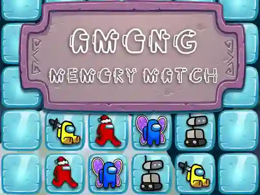 Mchezo Among Memory Match online