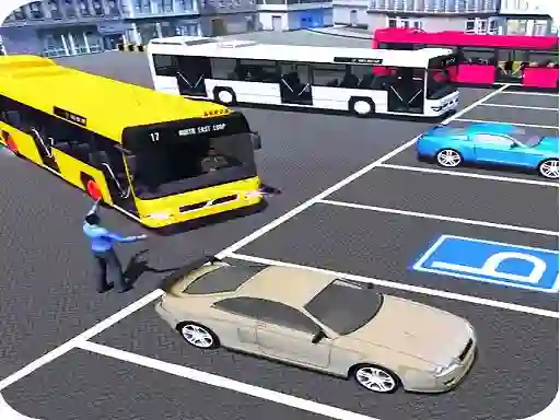 Mchezo City Bus Parking online