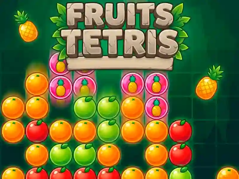 Mchezo Fruits Tetris online