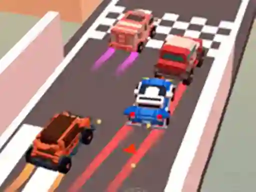 Mchezo Crazy Racing 2 Player online