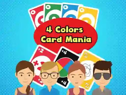 Mchezo 4 Colors Card Mania online