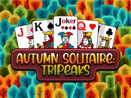 Mchezo Autumn Solitaire Tripeaks online