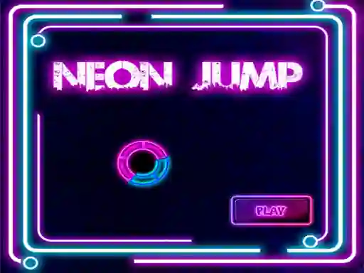 Mchezo Neon Jump online