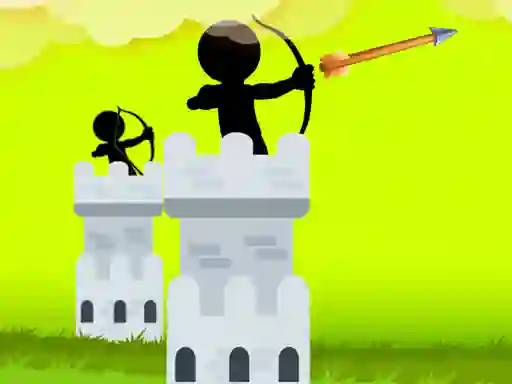 Mchezo Stickman Archer Castle online