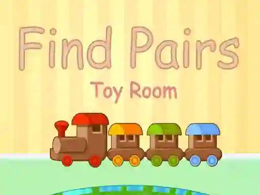 Mchezo Find Pairs Toy Room online