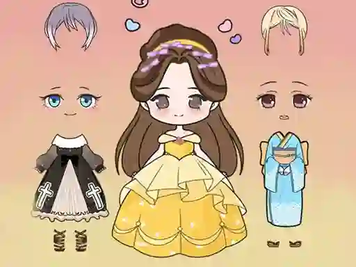 Mchezo Vivi Doll Dress Up online