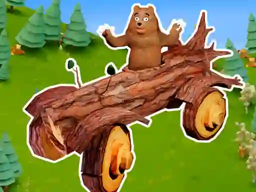 Mchezo Bear vs Humans online
