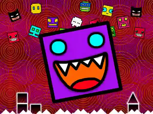 Mchezo Geometry Dash Crazy online