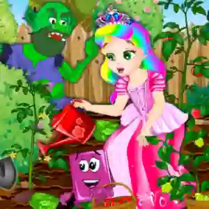 Mchezo Princess juliet garden trouble online
