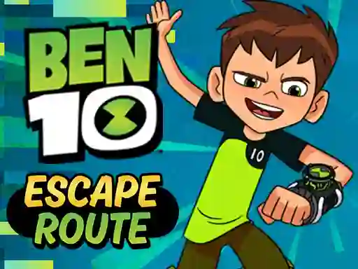 Mchezo Ben 10 Escape Route online