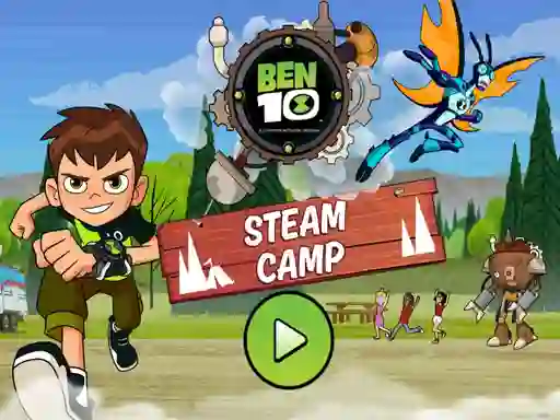 Mchezo Ben 10 Steam Camp online