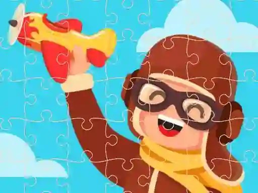 Mchezo Airplane Puzzles online