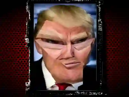 Mchezo Trump Funny face online