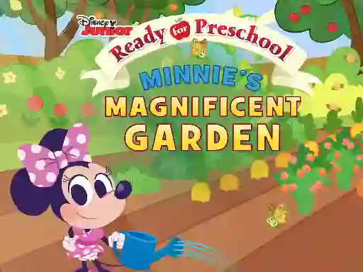 Mchezo Ready For Preschool Minnie's Magnificent Garden online