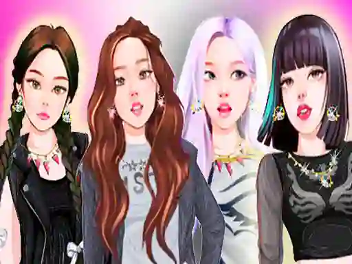Mchezo BlackPink Dress Up online