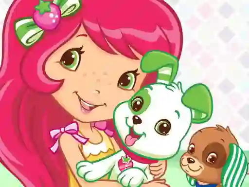Mchezo Strawberry Shortcake Puppy Care online