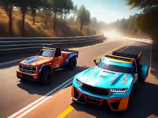 Mchezo Truck Race online