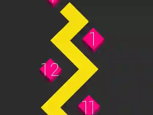 Mchezo Zig Zag Switch Color online