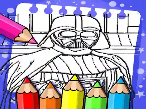 Mchezo Darth Vader Coloring Book online