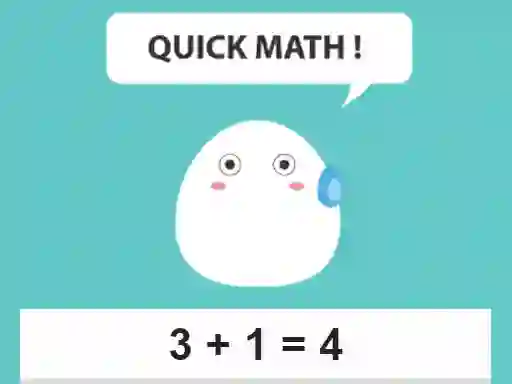 Mchezo Quick Math online