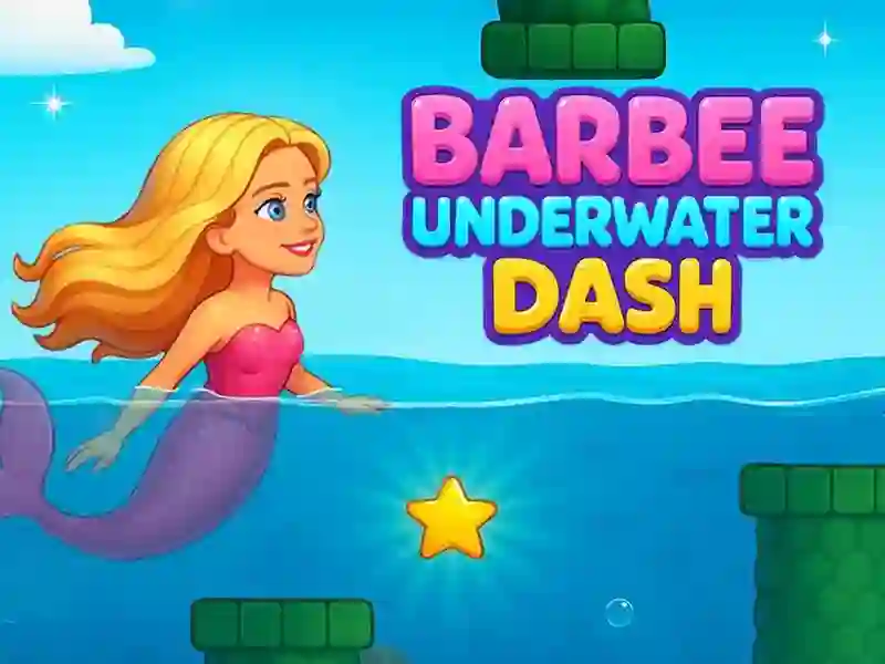 Mchezo Barbie Underwater Dash online