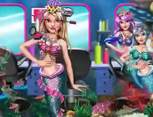 Mchezo Mermaid Princess Beauty Salon online