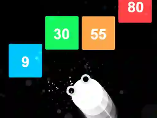 Mchezo Snake vs Numbers online