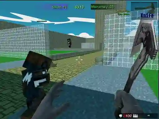 Mchezo Pixel Fps SWAT Command online