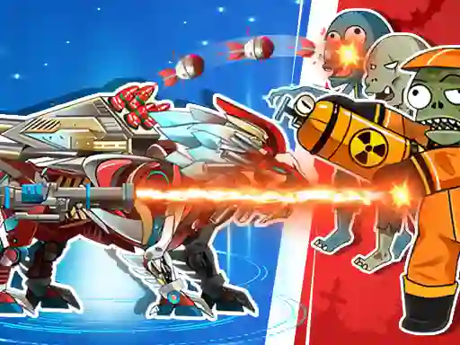 Mchezo Robot Terminator T Rex online