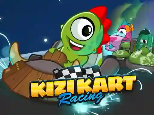 Mchezo Kizi Kart Racing online