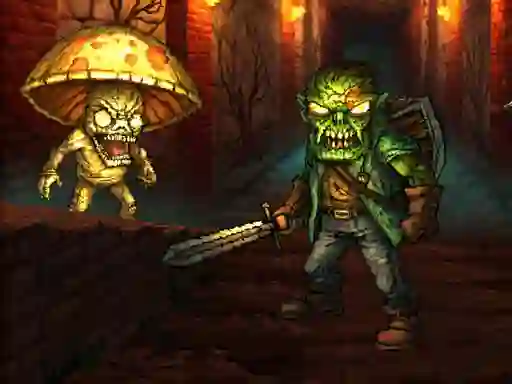 Mchezo Monster Slayer Merge & Survive online