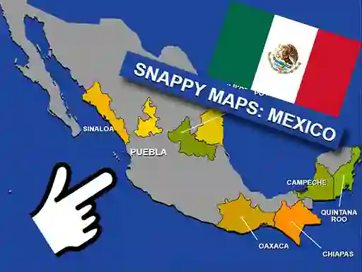 Mchezo Scatty Maps Mexico online