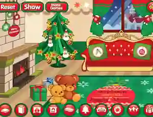 Mchezo Christmasroom Decoration online