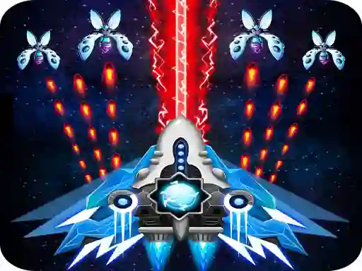 Mchezo 2D Space Shooter online