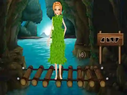 Mchezo Girl With Costume Escape online