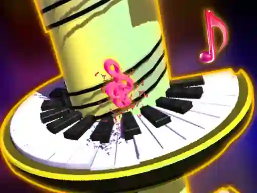 Mchezo Ball Jump Piano Tile online