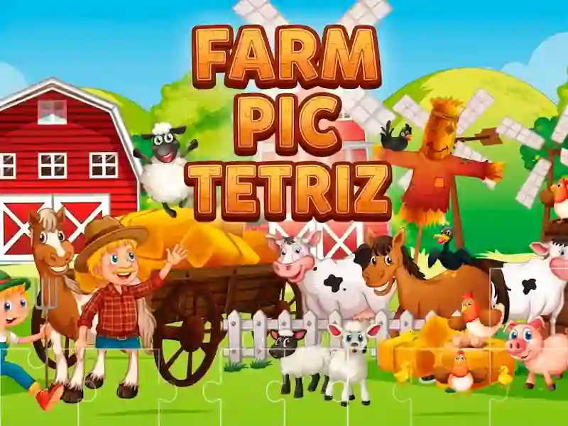 Mchezo Farm Pic Tetriz online