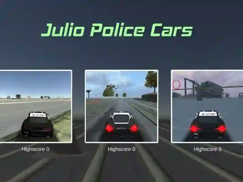 Mchezo Julio Police Cars online